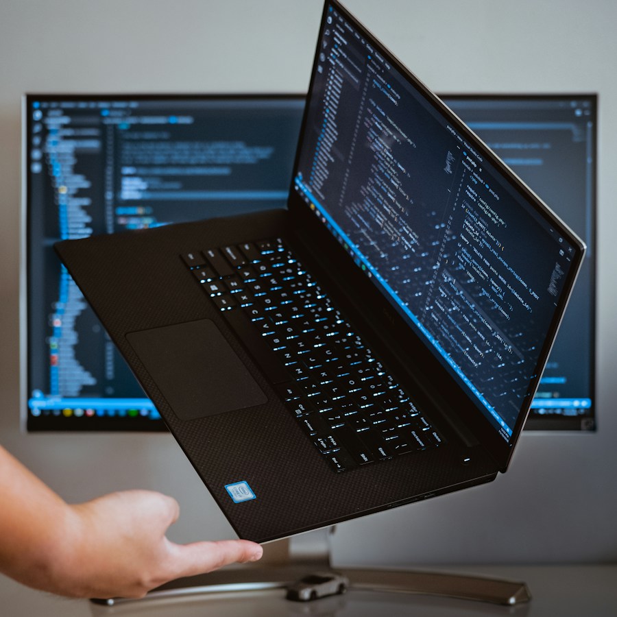 Laptop workspace