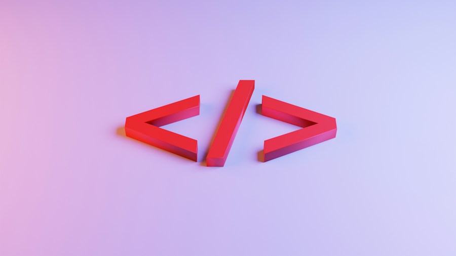 Code bracket symbol